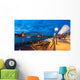 View of Sydney Harbour Bridge at dusk Wall Decal