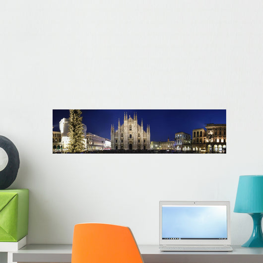 Milano Piazza Duomo Wall Decal