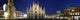 Milano Piazza Duomo Wall Decal