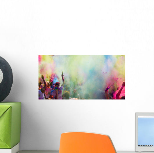 Holi Festival Wall Decal