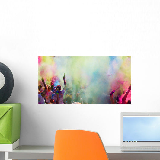 Holi Festival Wall Decal