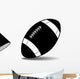 Rugby Ball Vector Wall Decal