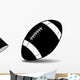 rugby ball vector Wall Decal