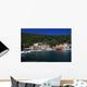Fiskardo Harbour Greek Island Wall Decal
