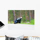 Motorcyclist Wall Decal
