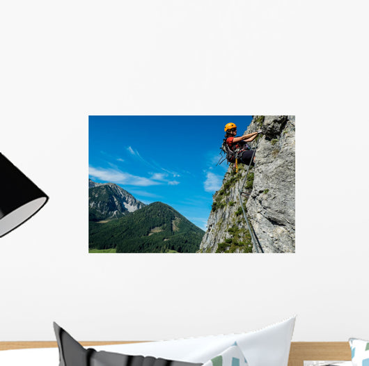 Rock Climbing Wall Decal
