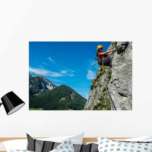 Rock Climbing Wall Decal
