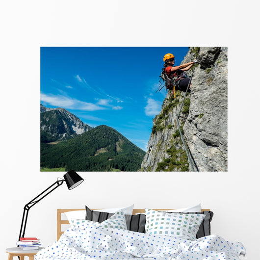 Rock Climbing Wall Decal