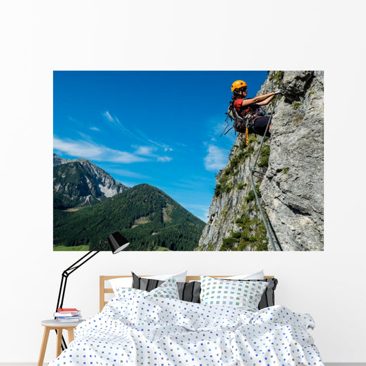 Rock Climbing Wall Decal