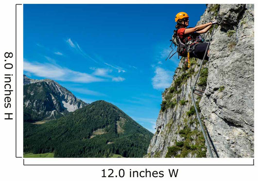 Rock Climbing Wall Decal