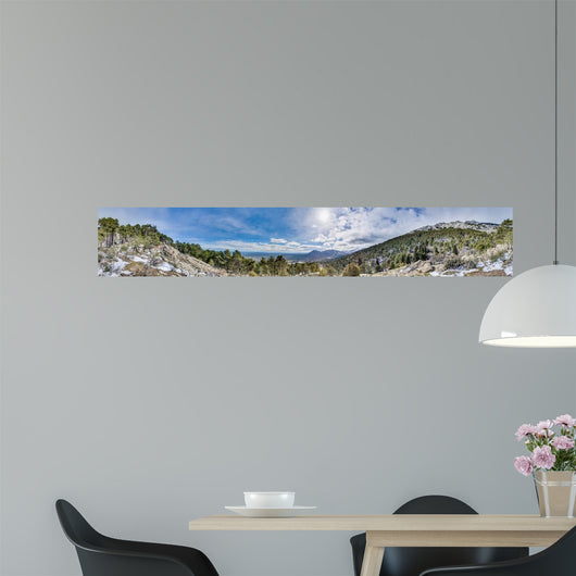 El Escorial monastery near Madrid, Spain. Wall Decal