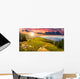 Pine Trees near Valley Wall Decal