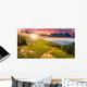 Pine Trees near Valley Wall Decal
