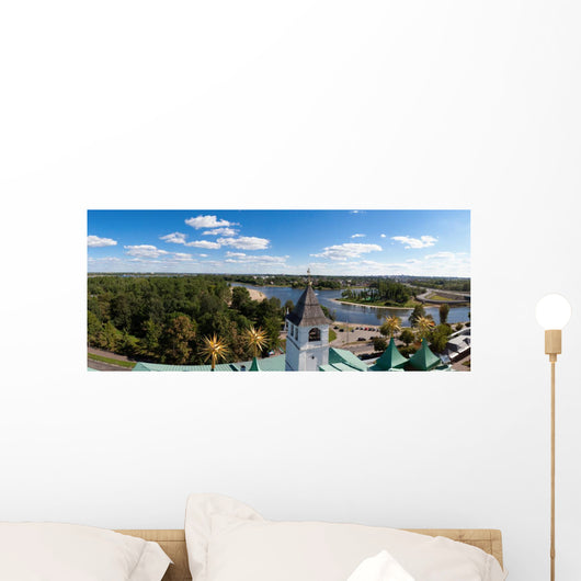 Panorama City Yaroslavl Russia Wall Decal