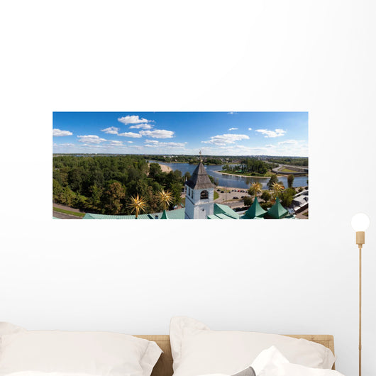 Panorama City Yaroslavl Russia Wall Decal