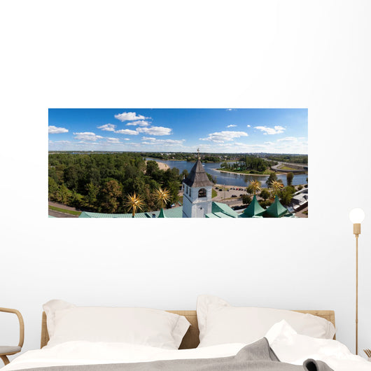 Panorama City Yaroslavl Russia Wall Decal