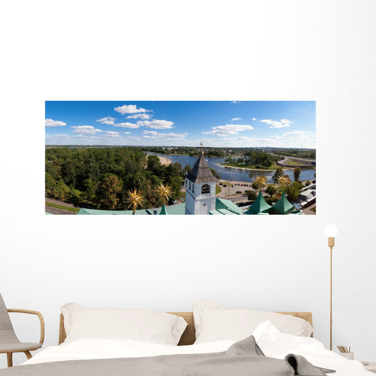 Panorama City Yaroslavl Russia Wall Decal