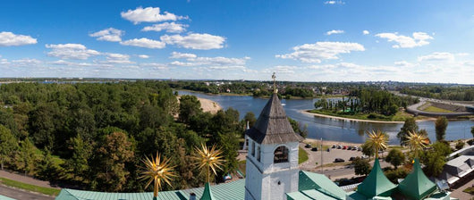Panorama City Yaroslavl Russia Wall Decal