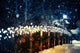 Holiday Lights Scenery Wall Decal