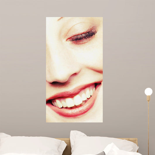 Woman's Face Wall Mural