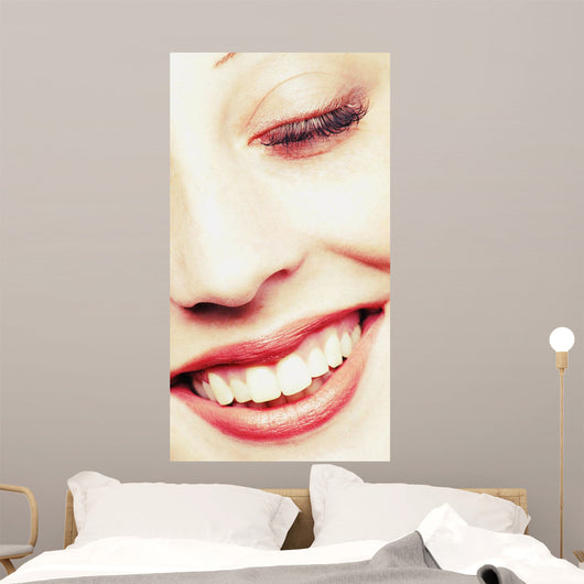 Woman's Face Wall Mural