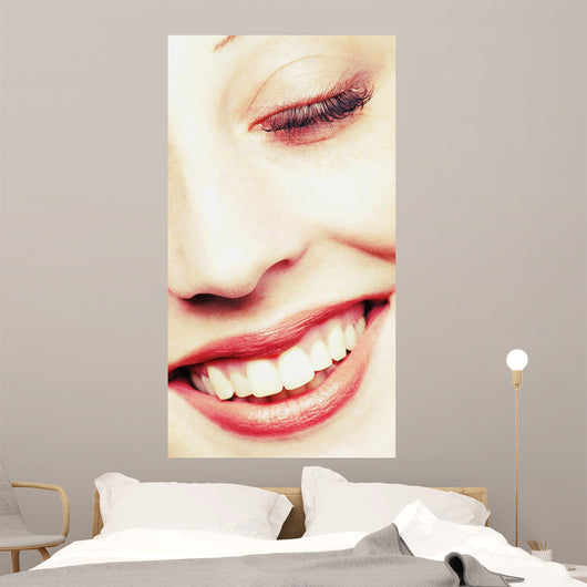 Woman's Face Wall Mural