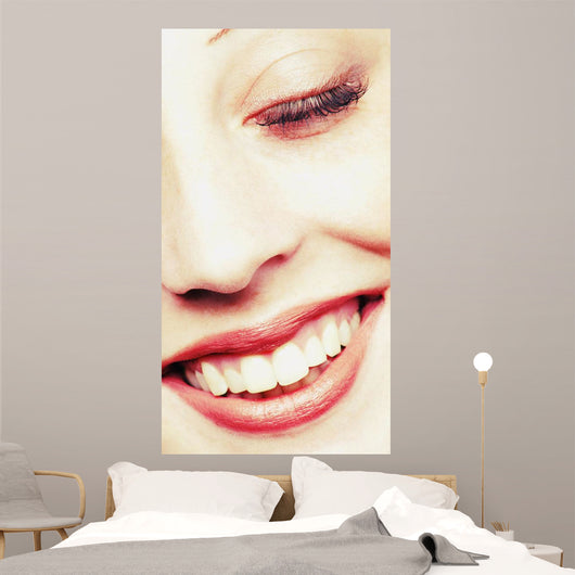 Woman's Face Wall Mural