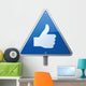 Thumbs Up Sign Wall Decal