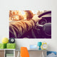 Hand Wheel Car Driving Wall Decal