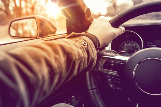 Hand Wheel Car Driving Wall Decal