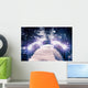 Park Bridge Winter Wall Decal