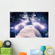 Park Bridge Winter Wall Decal