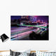 Los Angeles Night Traffic Wall Decal