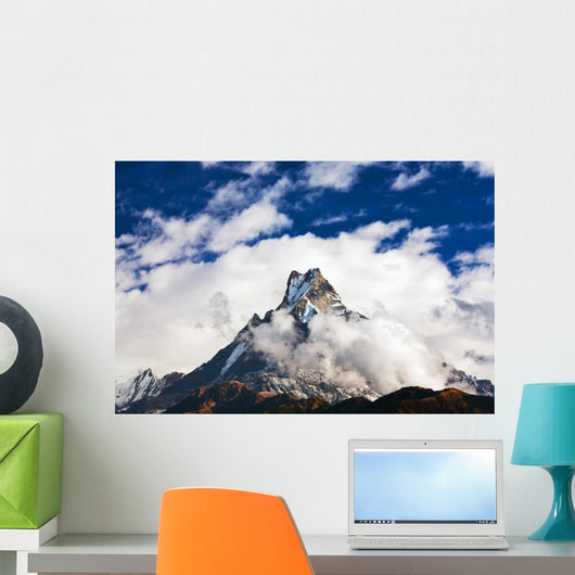 Holy Mount Machapuchare Wall Decal