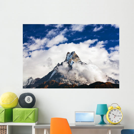 Holy Mount Machapuchare Wall Decal