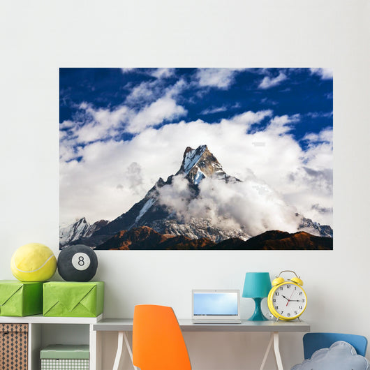Holy Mount Machapuchare Wall Decal