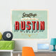 Vintage Greetings from Austin Wall Decal