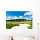 Golf Course Sunlight Wall Decal