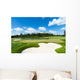 Golf Course Sunlight Wall Decal