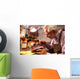Man Restoring Violin Workshop Wall Decal