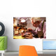 Man Restoring Violin Workshop Wall Decal