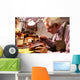 Man Restoring Violin Workshop Wall Decal
