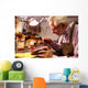 Man Restoring Violin Workshop Wall Decal