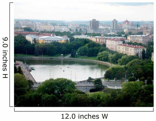 Minsk Downtown Wall Decal