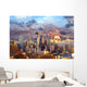 Seattle Skyline Sunset WA Wall Decal
