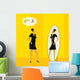 Imagining Slimmer Figure Wall Decal