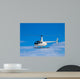 Helicopter Flying In The Blue Sky Wall Decal