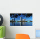 Scenic Downtown Orlando Skyline Wall Decal