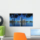 Scenic Downtown Orlando Skyline Wall Decal
