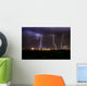 Thunderstorm over Melbourne City Wall Decal